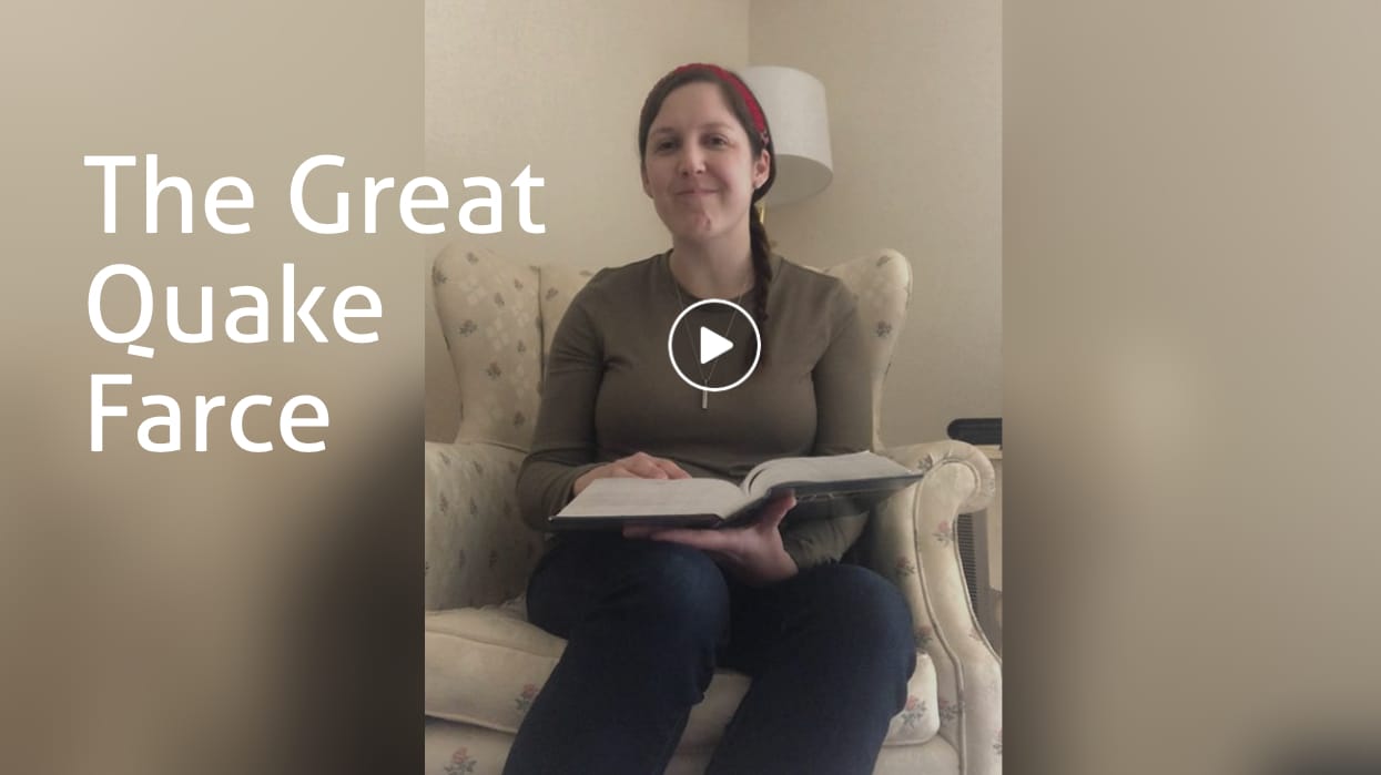 The Great Quake Farce - Pastor Laura Dilley
